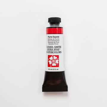 Daniel Smith Watercolor 15ml Extra Fine Pyrrol Scarlet 3