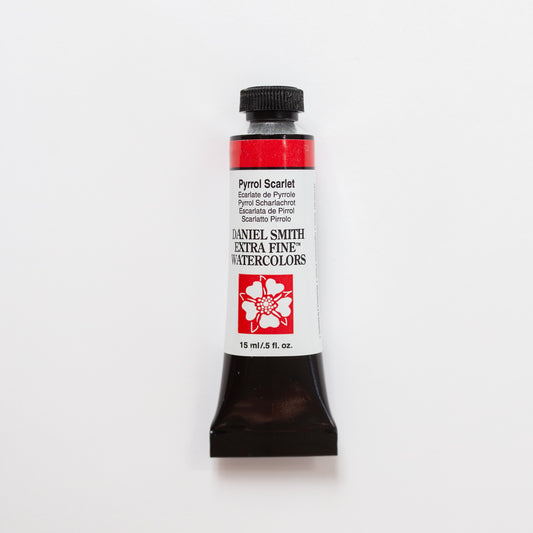 Daniel Smith Watercolor 15ml Extra Fine Pyrrol Scarlet 3