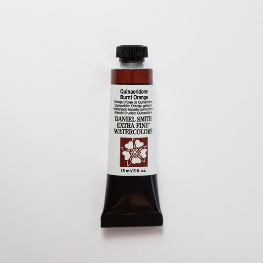 Daniel Smith Watercolor 15ml Extra Fine Quinacridone Burnt Orange 2