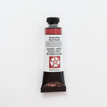 Daniel Smith Watercolor 15ml Extra Fine Quinacridone Burnt Scarlet 2