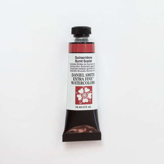 Daniel Smith Watercolor 15ml Extra Fine Quinacridone Burnt Scarlet 2