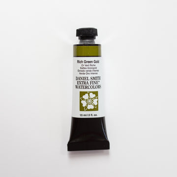 Daniel Smith Watercolor 15ml Extra Fine Rich Green Gold 2