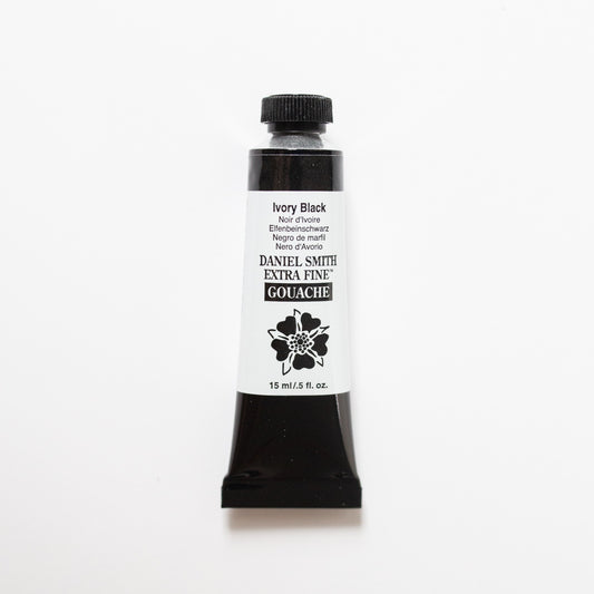 Daniel Smith Gouache 15ml Ivory Black 1