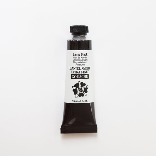 Daniel Smith Gouache 15ml Lamp Black 1