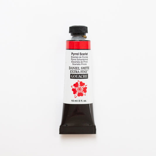 Daniel Smith Gouache 15ml Pyrrol Scarlet3