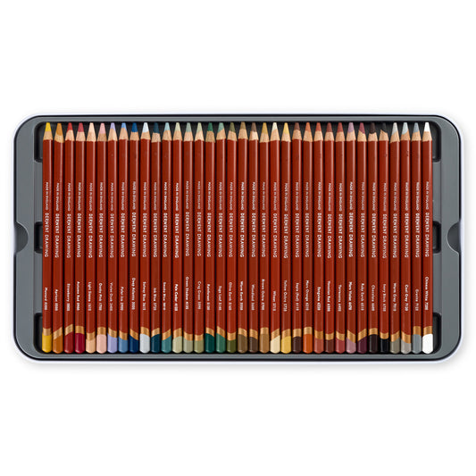Derwent Drawing Pencil Tin of 36 Pencils