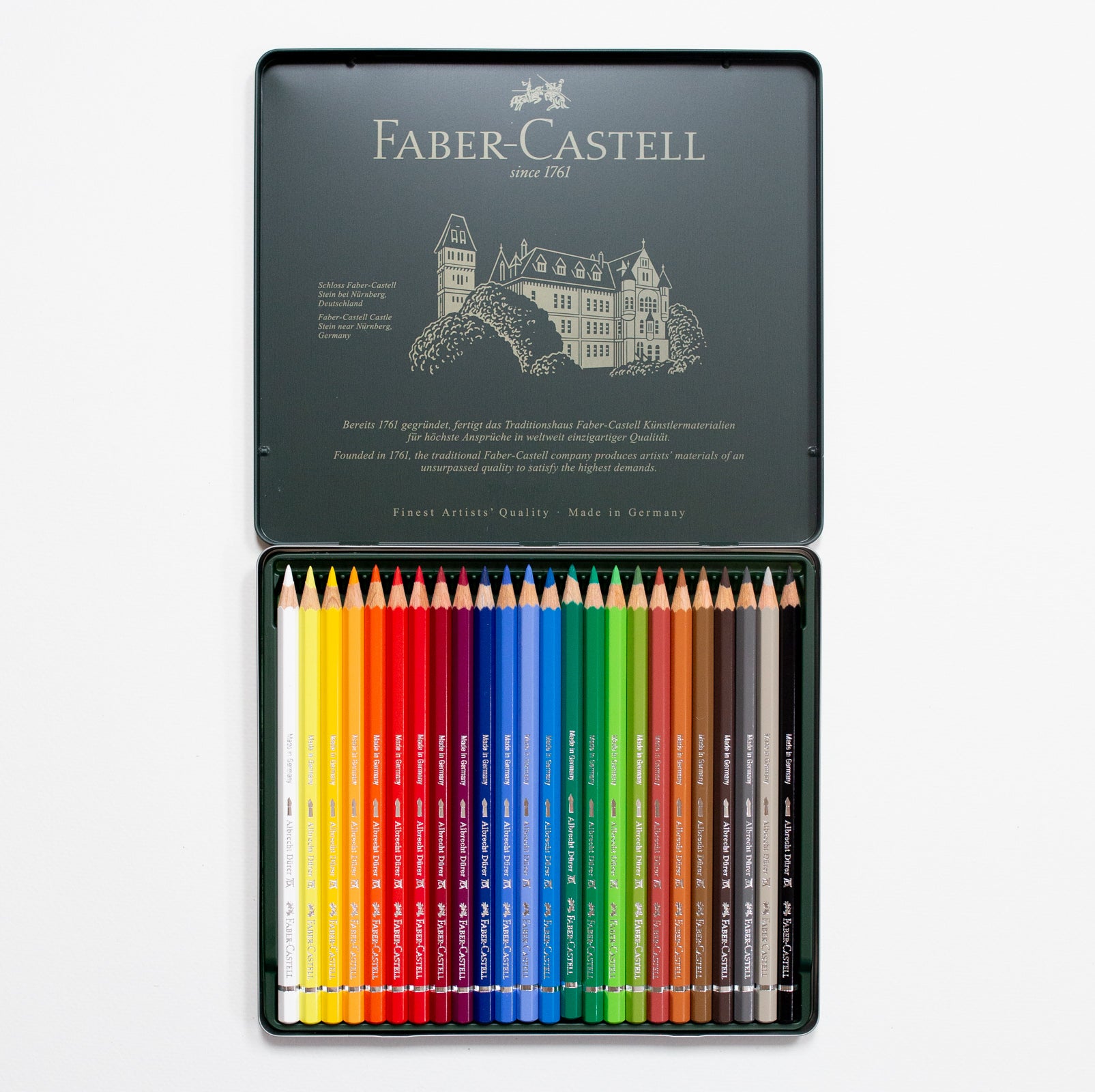 MATITA ACQUERELLABILE ALBRECHT DURER FABER CASTELL (N. 165 VERDE MATITA ACQUERELLABILE ALBRECHT DURER FABER CASTELL (N. 165 VERDE
