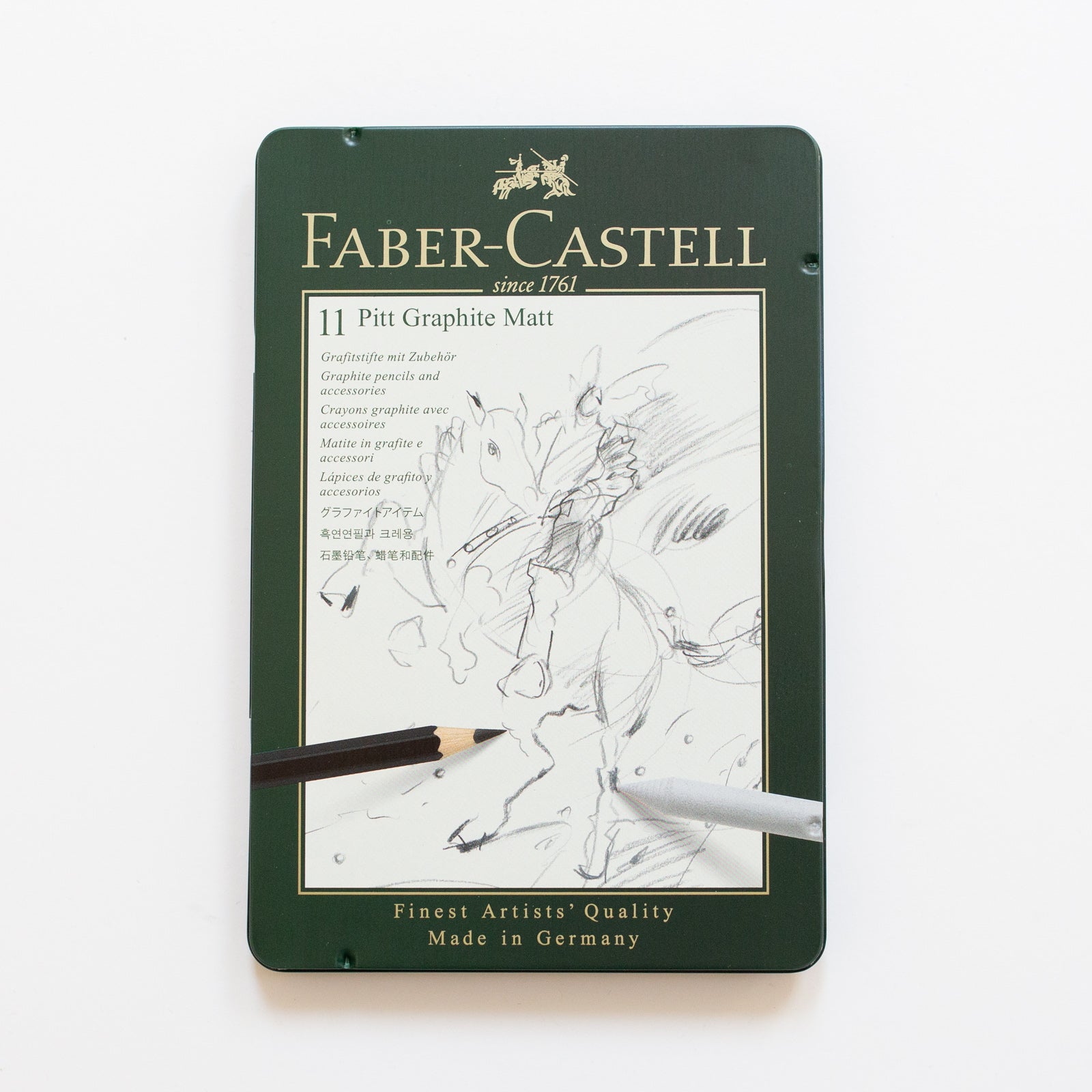 Faber-Castell Pitt Graphite matt set 11