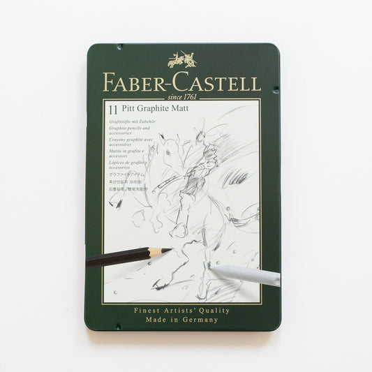 Faber-Castell Pitt Graphit matt Set 11