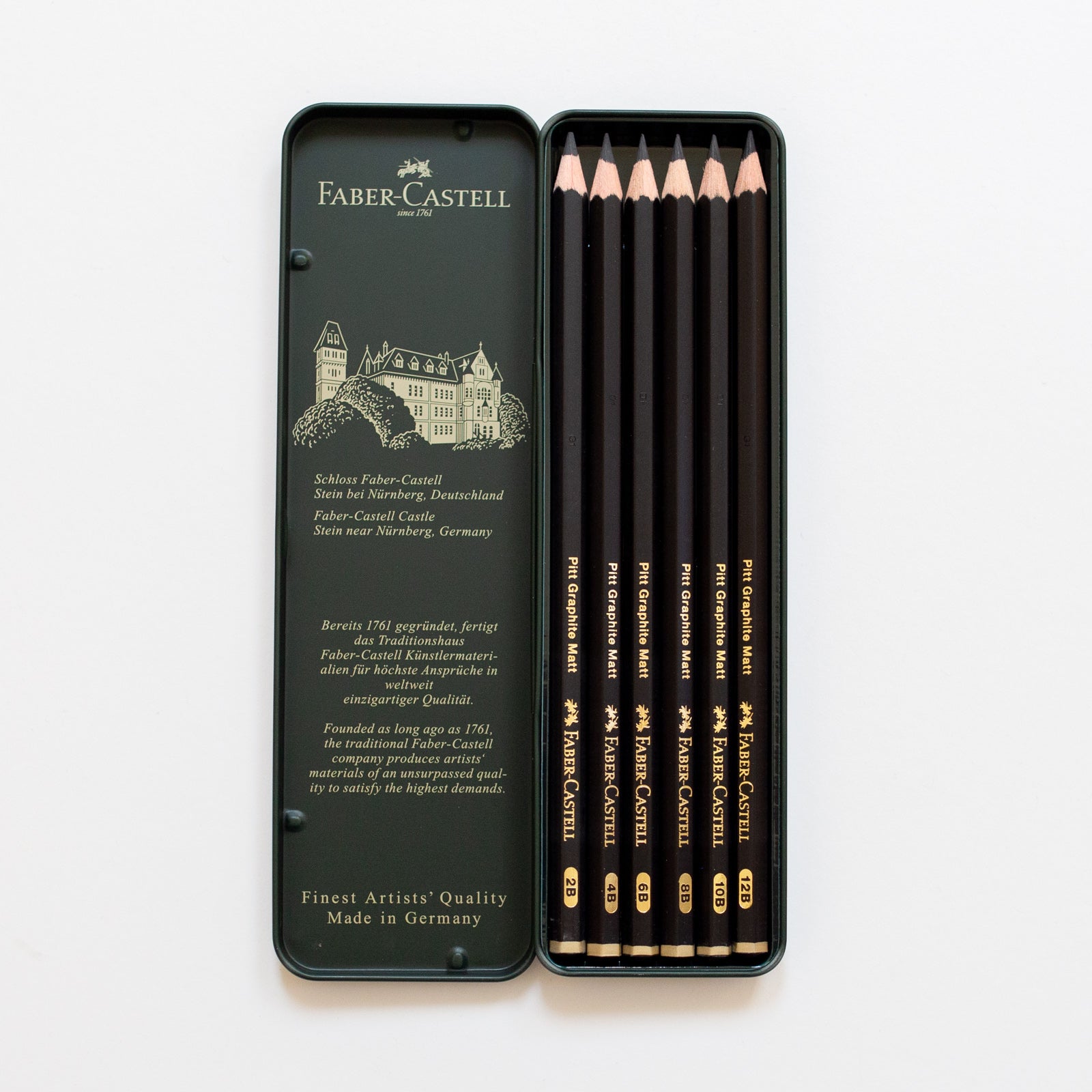 Pitt Graphite matt set 6 – Splendith