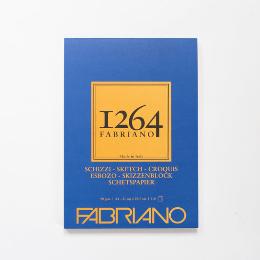 Fabriano 1264 schetsblok 100 vellen 90gr/m² 21x29,7cm (A4)