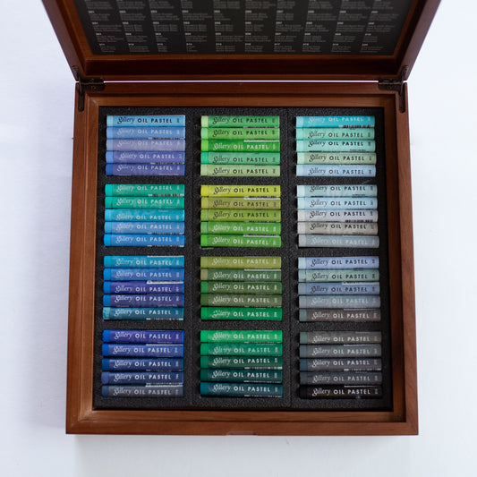 Mungyo Gallery oil pastels set 120 wood