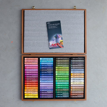 Mungyo Gallery oil pastels set 72 wood