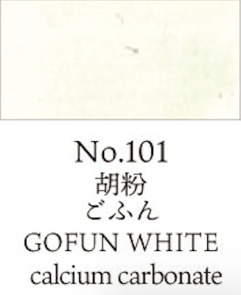 Kuretake Gansai Tambi no. 101 Gofun White