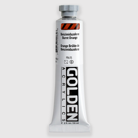 Golden Heavy Body Benzimidazolone Burnt Orange 59 ml