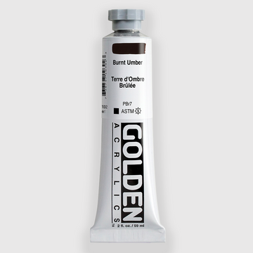 Golden Heavy Body Burnt Umber 59 ml