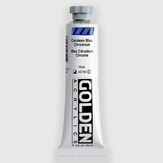 Golden Heavy Body Cerulean Blue, Chromium 59 ml