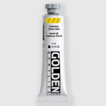 Golden Heavy Body Cadmium Yellow Dark 59 ml
