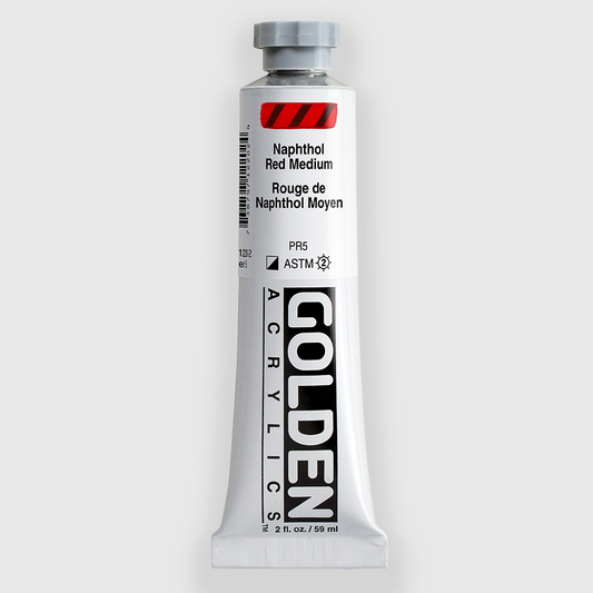 Golden Heavy Body Naphthol Red Medium 59 ml