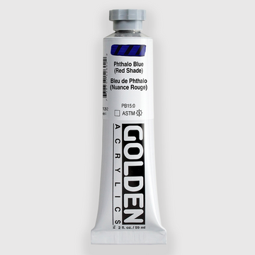 Golden Heavy Body Phthalo Blue (Red Shade) 59 ml