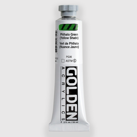 Golden Heavy Body Phthalo Green (Yellow Shade) 59 ml
