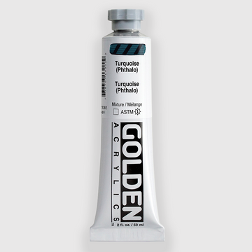 Golden Heavy Body Turquoise (Phthalo) 59 ml