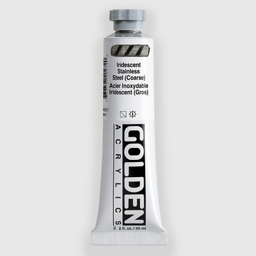 Golden Heavy Body Iridescent Stainless Steel (Coarse) 59 ml