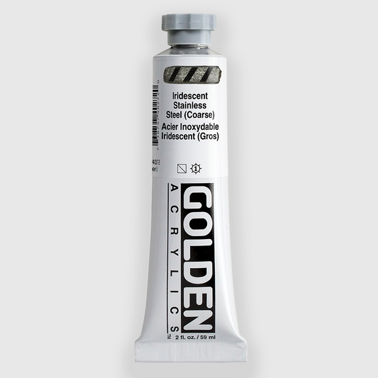 Golden Heavy Body Iridescent Stainless Steel (Coarse) 59 ml