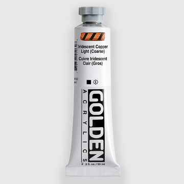Golden Heavy Body Iridescent Copper Light (Coarse) 59 ml