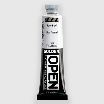 Golden OPEN Acrylics Bone Black 59ML