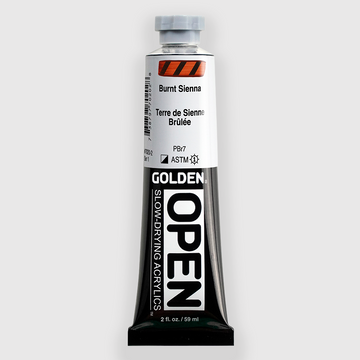 Golden OPEN Acrylics Burnt Sienna 59ML