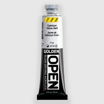 Golden OPEN Acrylics Cadmium Yellow Dark 59ML