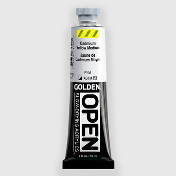 Golden OPEN Acrylics Cadmium Yellow Medium 59ML