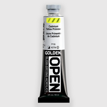 Golden OPEN Acrylics Cadmium Yellow Primrose 59ML