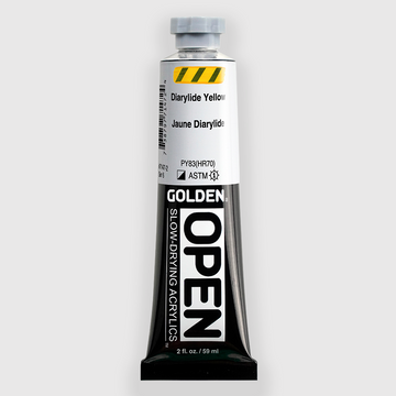 Golden OPEN Acrylics Diarylide Yellow 59ML