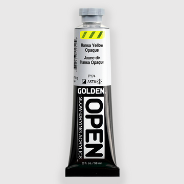 Golden OPEN Acrylics Hansa Yellow Opaque 59ML