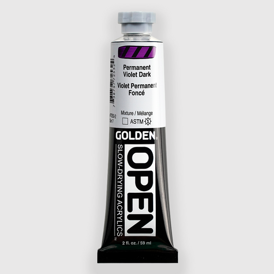 Golden OPEN Acrylics Permanent Violet Dark 59ML
