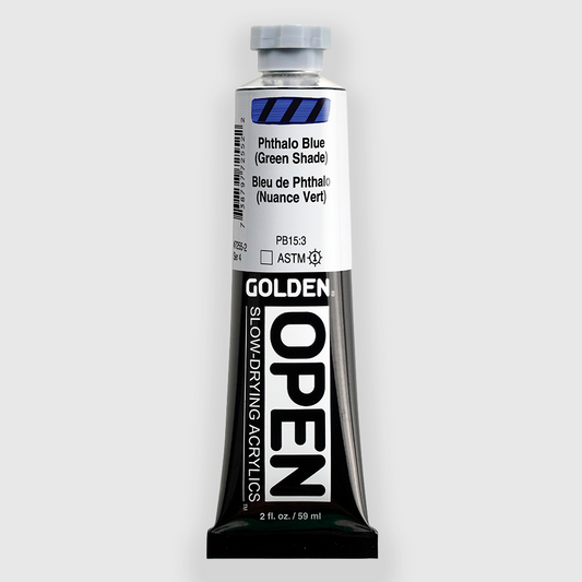 Golden OPEN Acrylics Phthalo Blue (Green Shade) 59ML