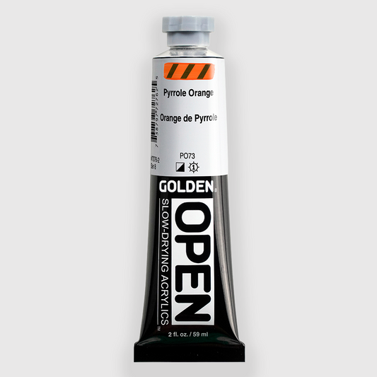 Golden OPEN Acrylics Pyrrole Orange 59ML