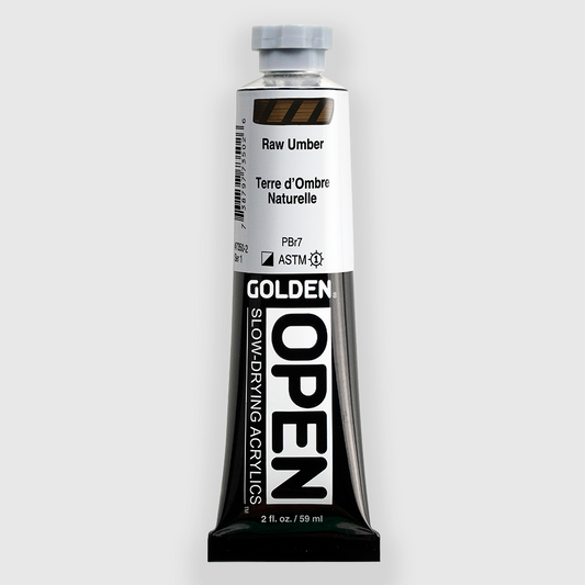 Golden OPEN Acrylics Raw Umber 59ML
