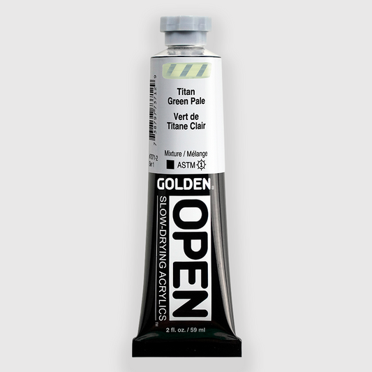 Golden OPEN Acrylics Titan Green Pale 59ML
