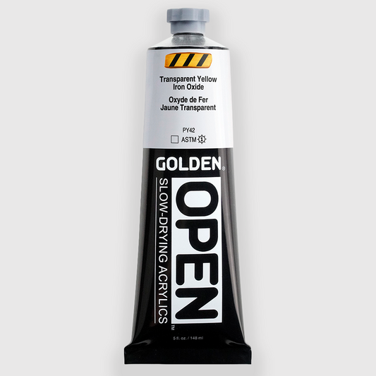 Golden OPEN Acrylics Transparent Yellow Iron Oxide 59ML