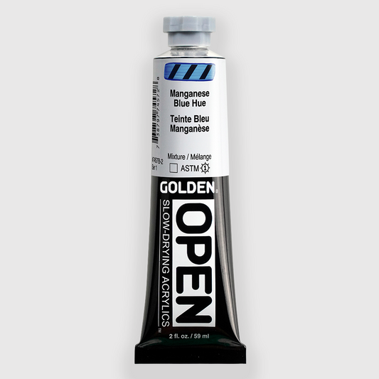 Golden OPEN Acrylics Manganese Blue Hue 59ML