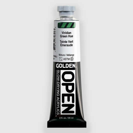 Golden OPEN Acrylics Viridian Green Hue 59ML