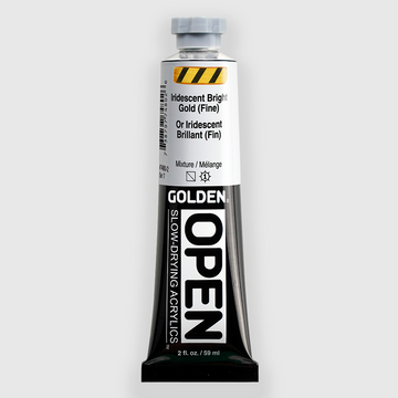 Golden OPEN Acrylics Iridescent Bright Gold(FIN)59ML