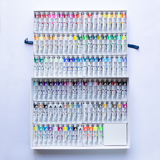 Holbein acrylic gouache set 109