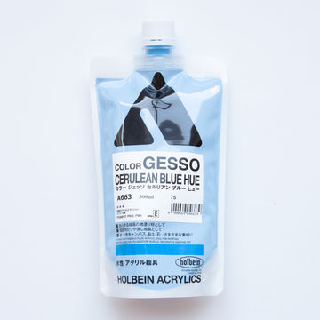 Holbein Acrylics Color Gesso A663 Cerulean Blue Hue E