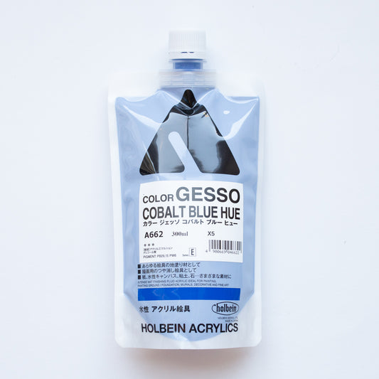 Holbein Acrylics Color Gesso A662 Cobalt Blue Hue E