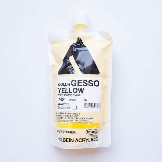 Holbein Acrylics Color Gesso A654 Yellow G