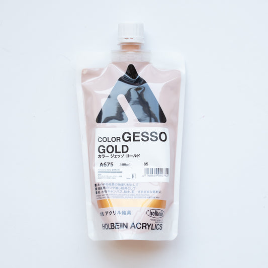 Holbein Acrylics Color Gesso A675 Gold H